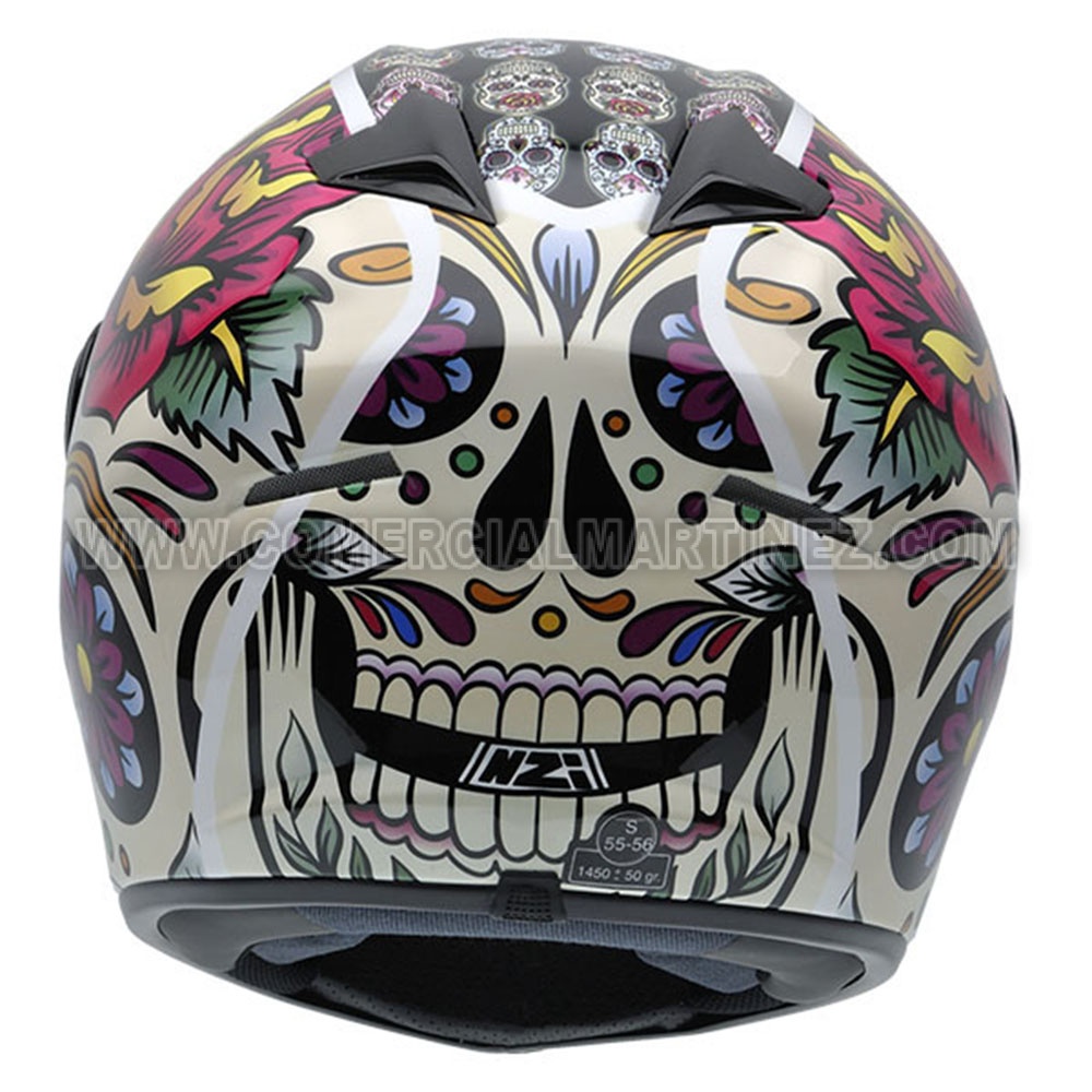 Casco NZI Mexican Skulls - Recambios motos en - venta online de piezas moto